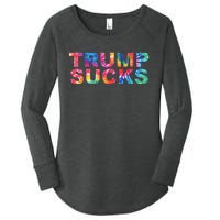 Anti Trump Women's Perfect Tri Tunic Long Sleeve Shirt