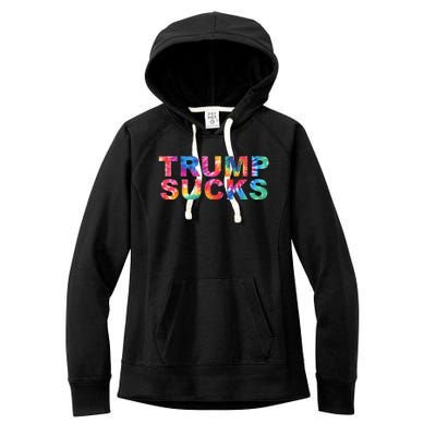 Anti Trump Women's Fleece Hoodie