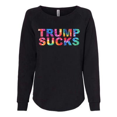 Anti Trump Womens California Wash Sweatshirt