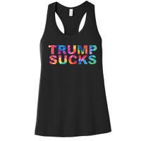 Anti Trump Women's Racerback Tank