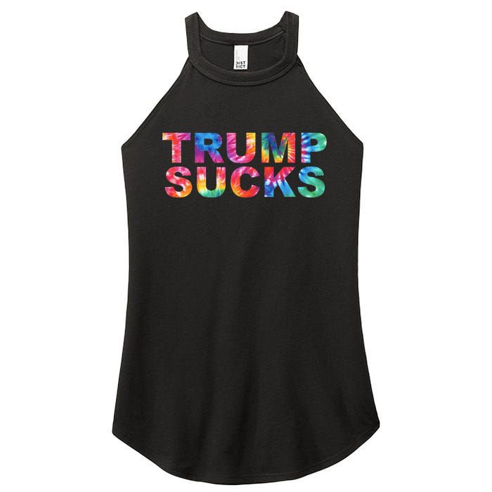 Anti Trump Women's Perfect Tri Rocker Tank