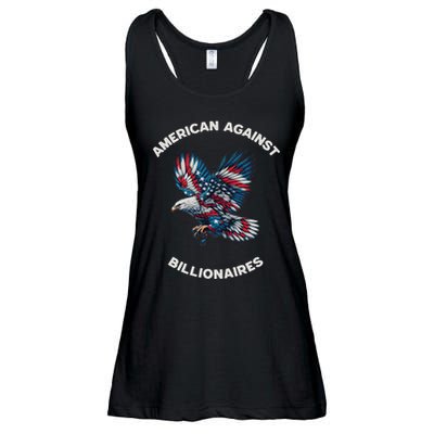 Anti Trump Anti Billionaire American Ladies Essential Flowy Tank