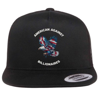 Anti Trump Anti Billionaire American Flatbill Hat