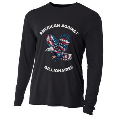 Anti Trump Anti Billionaire American Cooling Performance Long Sleeve Crew