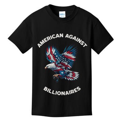 Anti Trump Anti Billionaire American Kids T-Shirt