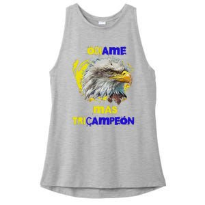 America Tricampeon Ladies PosiCharge Tri-Blend Wicking Tank