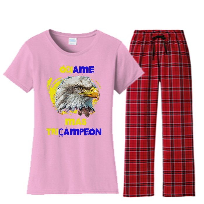 America Tricampeon Women's Flannel Pajama Set