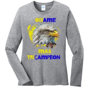 America Tricampeon Ladies Long Sleeve Shirt