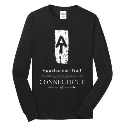 Appalachian Trail Blaze Connecticut Tall Long Sleeve T-Shirt