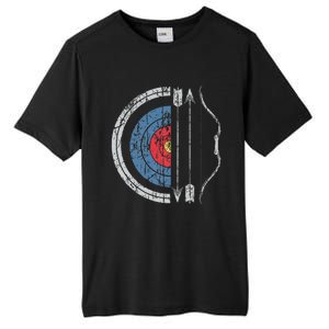 Archery Target Bow And Arrow Marksman Quiver For Archers Tall Fusion ChromaSoft Performance T-Shirt