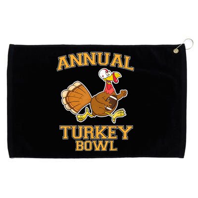 Annual Turkey Bowl Thanksgiving Football Cool Gift Grommeted Golf Towel