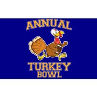 Annual Turkey Bowl Thanksgiving Football Cool Gift Bumper Sticker