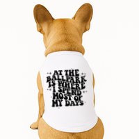 At The Ballpark Is Where I Spend Most Of My Days Baseball Doggie Tank