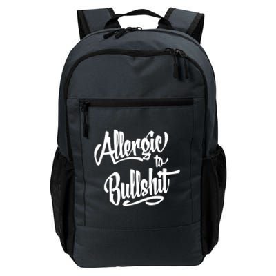 Allergic To Bullshit (2) Daily Commute Backpack