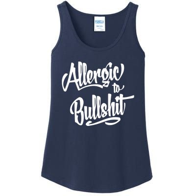 Allergic To Bullshit (2) Ladies Essential Tank