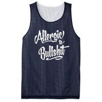 Allergic To Bullshit (2) Mesh Reversible Basketball Jersey Tank