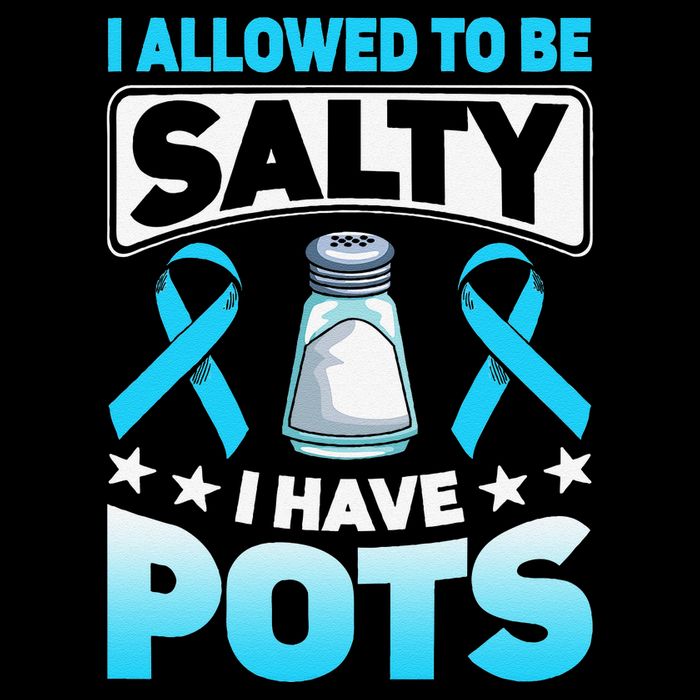 Allowed To Be Salty I Have POTS Syndrome Awareness Impact Tech Backpack