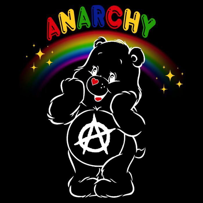 Anarchy Teddy Bear Backpack