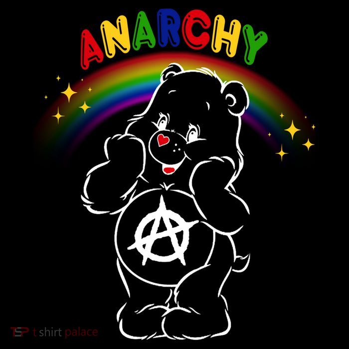 Anarchy Teddy Bear 16 in Basic Backpack