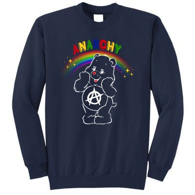 Anarchy Teddy Bear Tall Sweatshirt