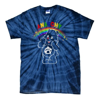 Anarchy Teddy Bear Tie-Dye T-Shirt