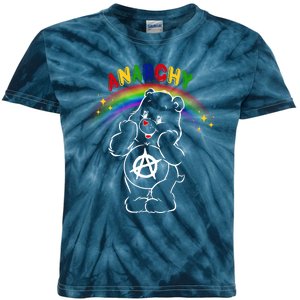 Anarchy Teddy Bear Kids Tie-Dye T-Shirt