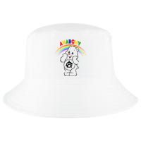 Anarchy Teddy Bear Cool Comfort Performance Bucket Hat