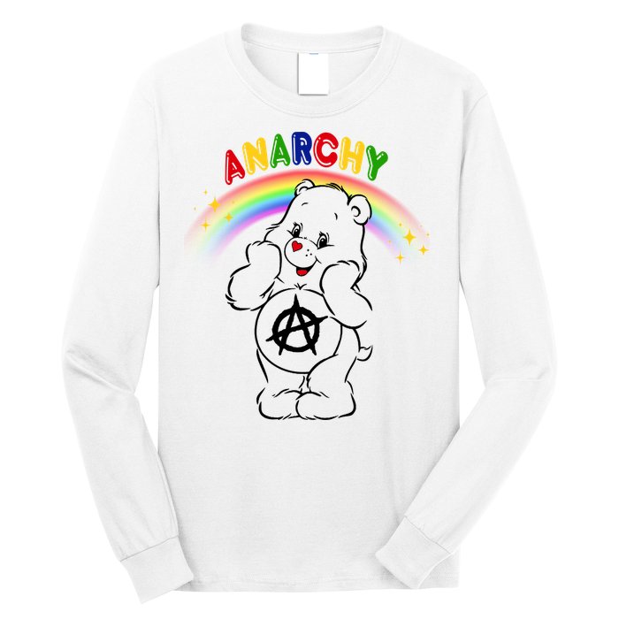 Anarchy Teddy Bear Long Sleeve Shirt