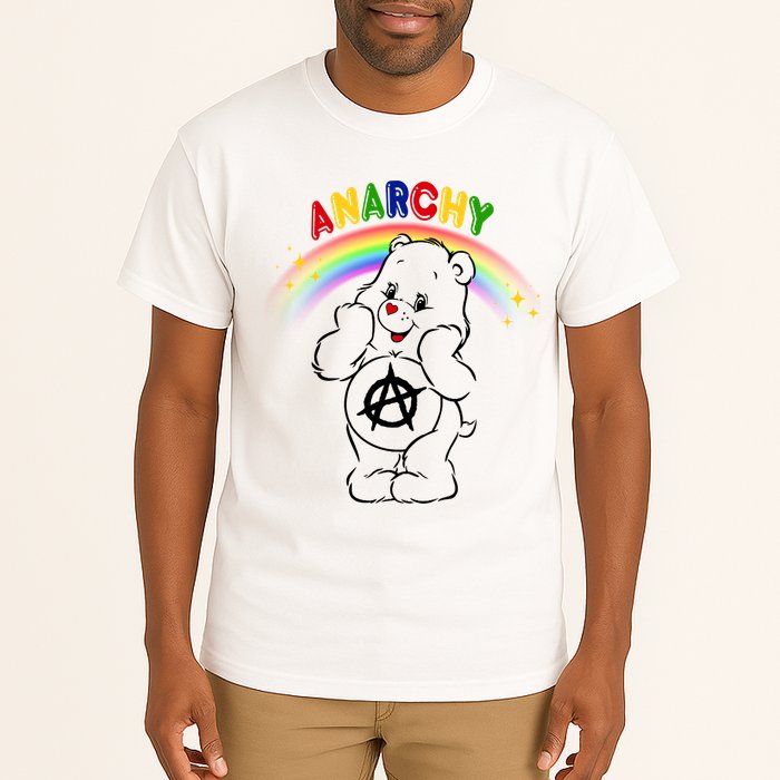 Anarchy Teddy Bear Tall T-Shirt