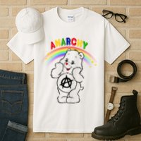 Anarchy Teddy Bear Tall T-Shirt