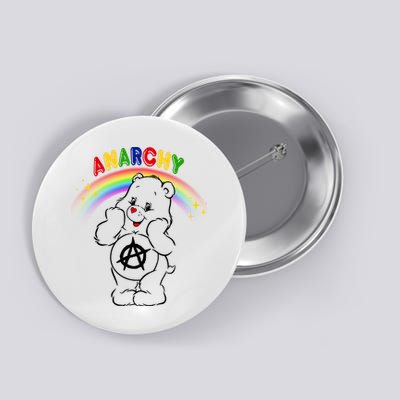 Anarchy Teddy Bear Button