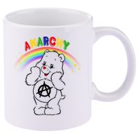 Anarchy Teddy Bear 11oz C Handle Ceramic Mug