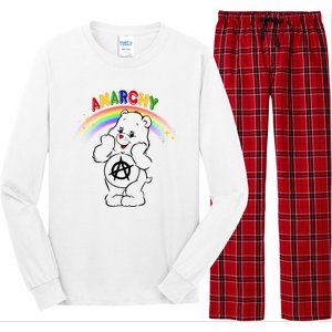 Anarchy Teddy Bear Long Sleeve Pajama Set