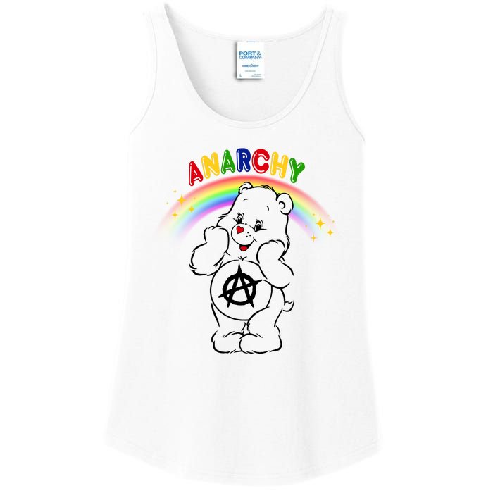 Anarchy Teddy Bear Ladies Essential Tank