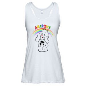 Anarchy Teddy Bear Ladies Essential Flowy Tank