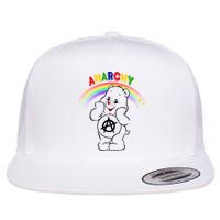 Anarchy Teddy Bear Flatbill Hat