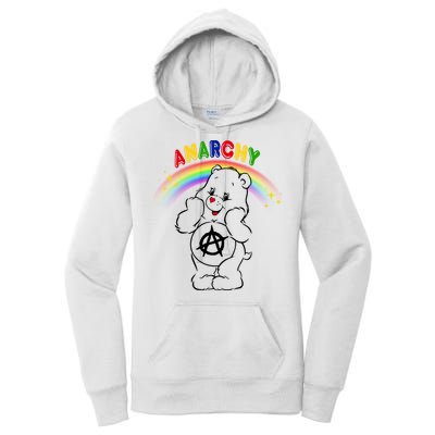 Anarchy Teddy Bear Women's Pullover Hoodie