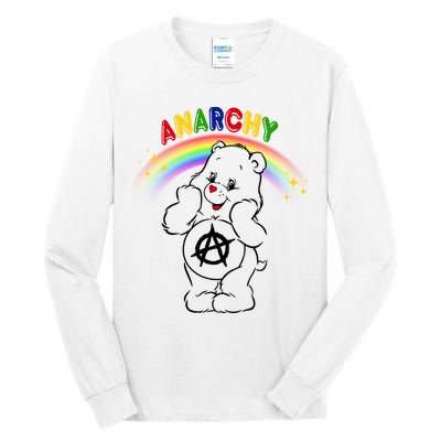 Anarchy Teddy Bear Tall Long Sleeve T-Shirt