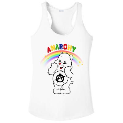 Anarchy Teddy Bear Ladies PosiCharge Competitor Racerback Tank
