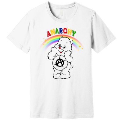 Anarchy Teddy Bear Premium T-Shirt