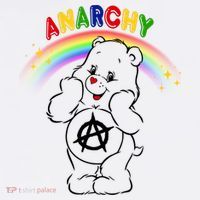 Anarchy Teddy Bear Trucker Hat