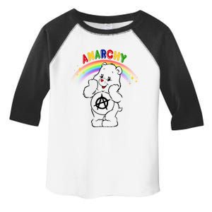 Anarchy Teddy Bear Toddler Fine Jersey T-Shirt