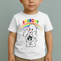 Anarchy Teddy Bear Toddler T-Shirt
