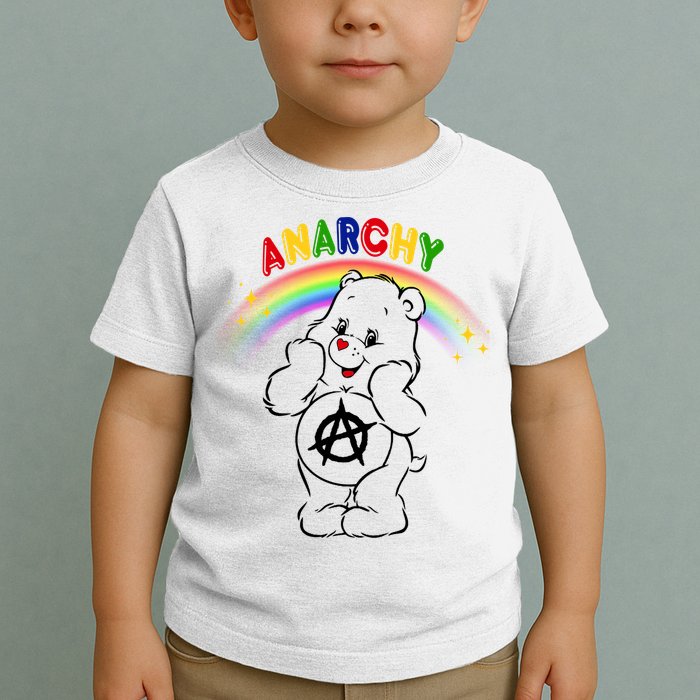 Anarchy Teddy Bear Toddler T-Shirt