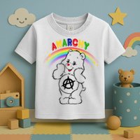 Anarchy Teddy Bear Toddler T-Shirt