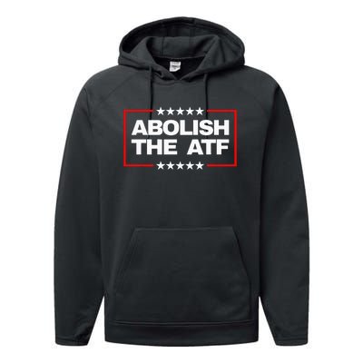 Abolish the Bureau of Alcohol Tobacco and Firearms (ATF) Performance Fleece Hoodie