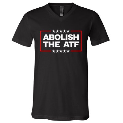 Abolish the Bureau of Alcohol Tobacco and Firearms (ATF) V-Neck T-Shirt