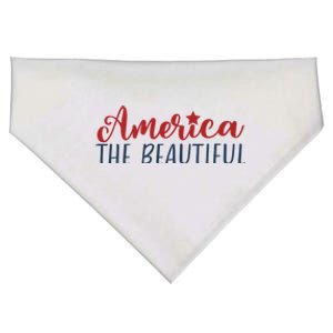 America The Beautiful 4th Of July USA-Made Doggie Bandana