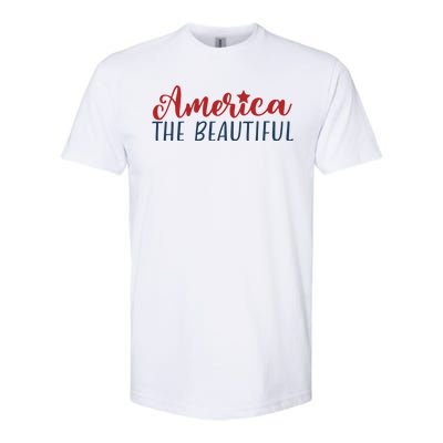 America The Beautiful 4th Of July Softstyle® CVC T-Shirt