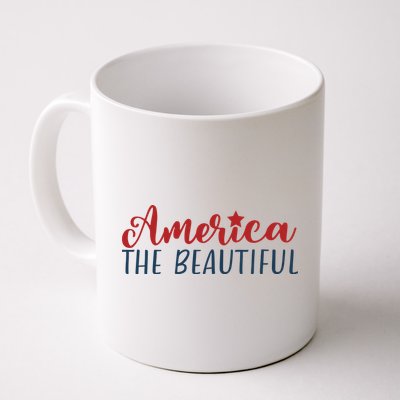 America The Beautiful 4th Of July Mug